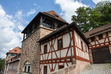 nuernberg medieval city wall