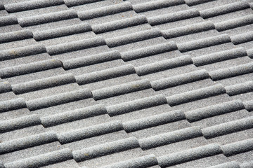 Grey tiles roof