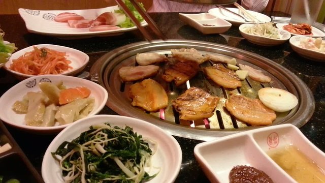 korean barbecue traditional meal