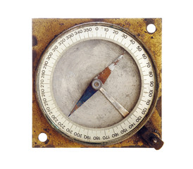 old magnetic compass