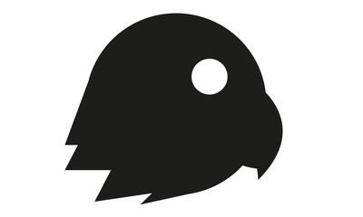 Papagei Kopf Profil
