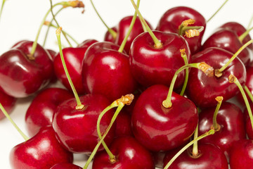 sweet red cherry backgound