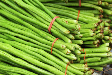 long bean in the market