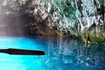 Melissani cave