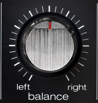 Balance left right selector
