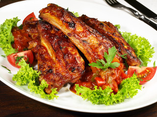 Spare Ribs - gegrillt