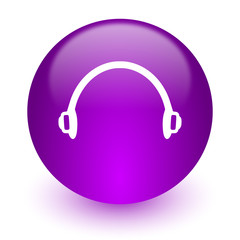 headphones internet icon