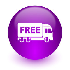 free delivery internet icon