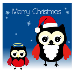 Weihnachts Eulen