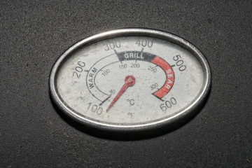 barbecue termometer heat indicator