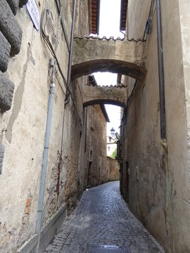 Pasaje en Orvieto