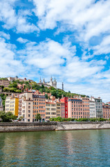 Fototapeta premium Rives de Saône