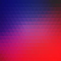 Multicolor Abstract Background Consisting of Triangles