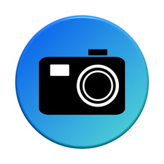 Button rund: Fotoapparat