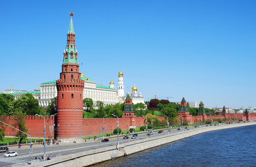 Fototapeta premium The Moscow Kremlin. UNESCO World Heritage Site.