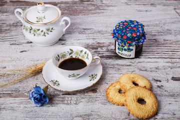 Caffè tazze di porcellana