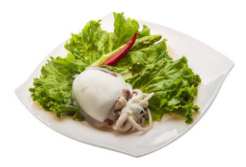 Boiled cuttlefish