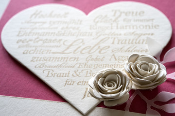Rosen Hochzeit Herz