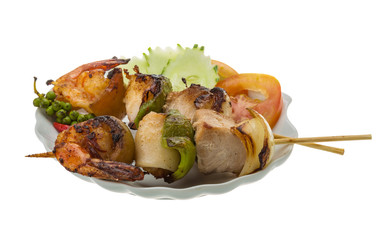 Seafood barbeque