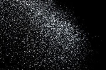 Abstract splashes of water