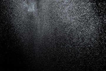 Abstract splashes of water