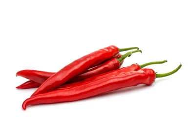 Fotobehang chili pepper © ksena32
