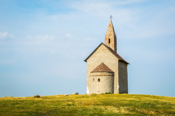 Fototapeta na wymiar Old Roman Church in Drazovce, Slovakia