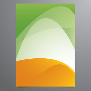 vector business flyer, brochure template