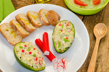 Stuffed avocado