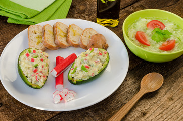 Stuffed avocado