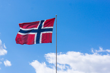 Norwegische Flagge