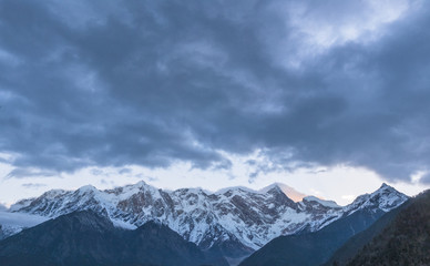 mountain ridge