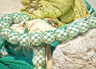 Fishing nets, texture