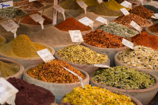 discovering new spices and dehydrated food