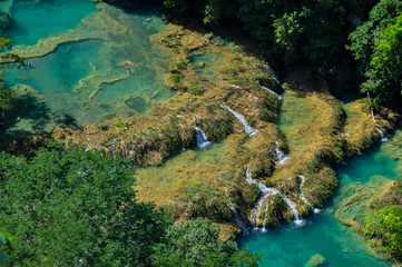 Semuc Champey natural swimming pools, Guatemala