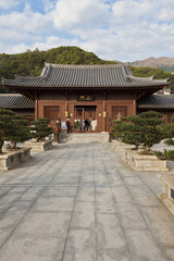 Fototapeta premium Chi Lin Nunnery, Hong Kong