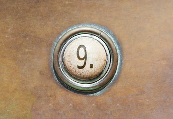 Obraz premium Old button - 9