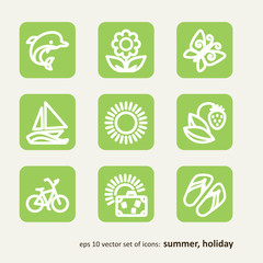 summer, holiday