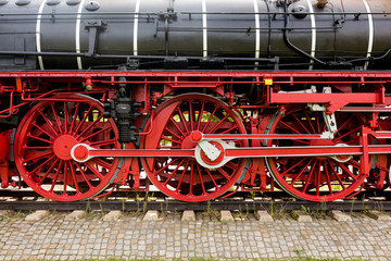 Naklejka premium Dampflokomotive