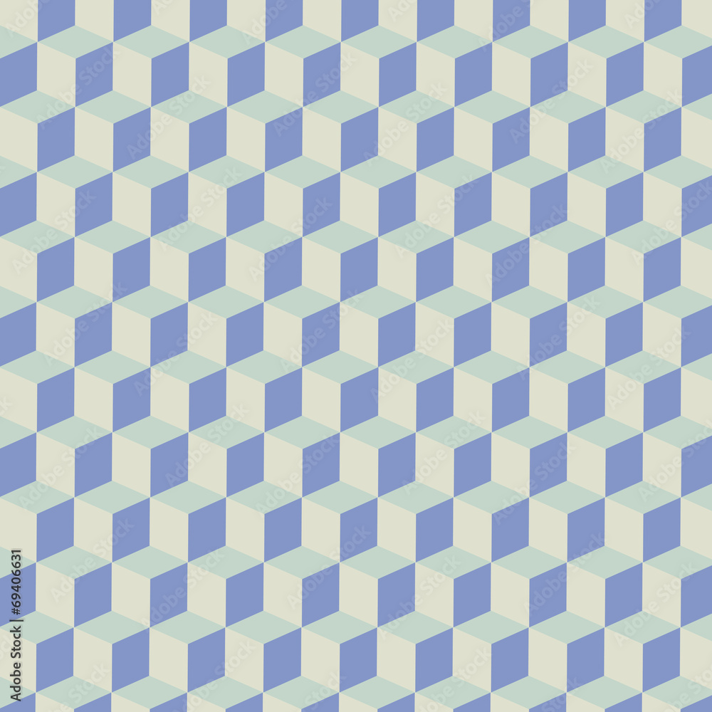 Poster light cubes seamless pattern background | eps10 vector illustration