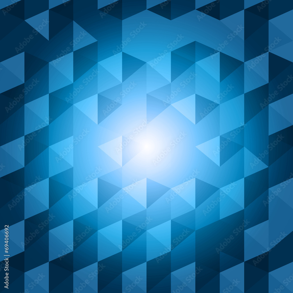 Poster abstract cube design background | eps10 vector illustration
