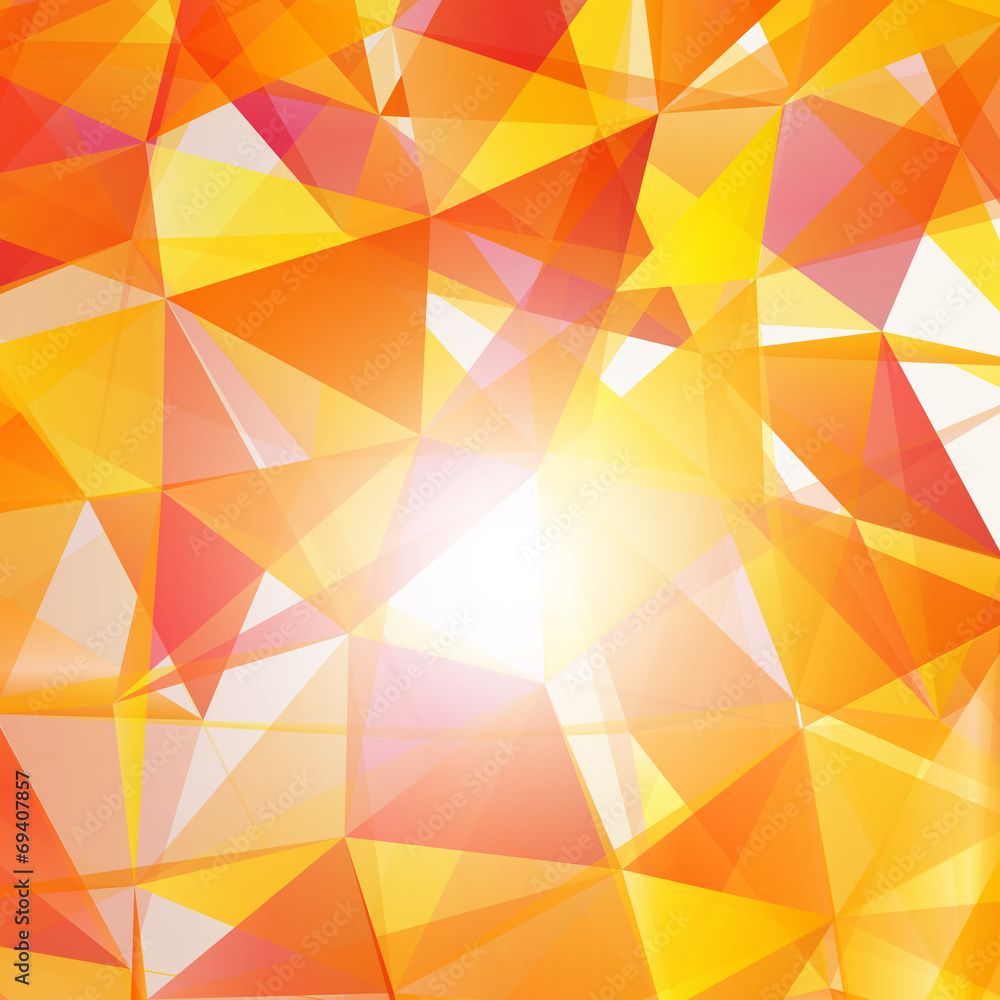 Poster abstract mesh background with shapes | eps10 design