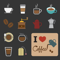 coffee and tea icon