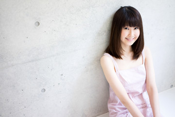 Fototapeta premium 笑顔の女性