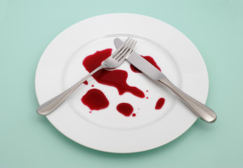 Blutige Mahlzeit