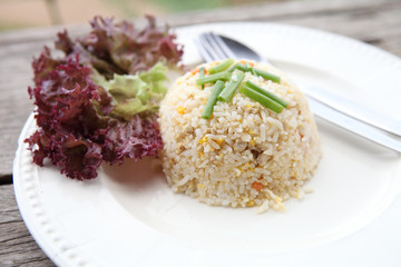fried rice with pork
