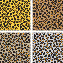 Leopard skin pattern