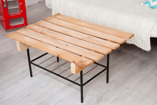 Table basse en bois de palette