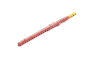 Strawberry biscuit sticks
