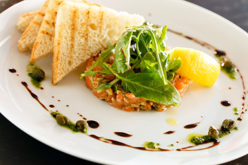salmon tartare